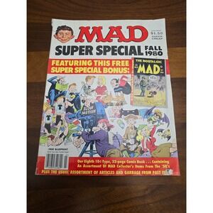Vintage‎ MAD Super Special Fall 1980 Comic Magazine Featuring Alfred E Neuman